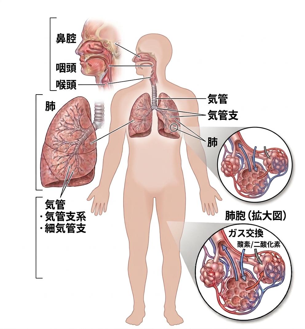 呼吸器系